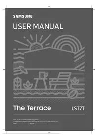 Notice SAMSUNG THE TERRACE 55LST7B Fernseher