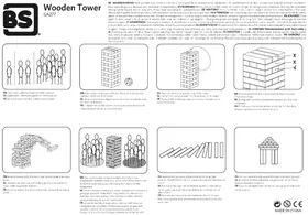 Notice BS WOODEN TOWER GA277 Jouets