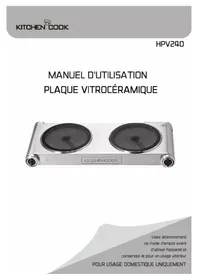 Notice KITCHENCOOK HPV240 Cuisinière