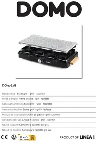 Notice DOMO DO9262G Placa de parrilla