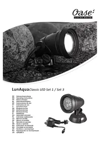 Notice OASE LUNAQUA CLASSIC LED Belysning
