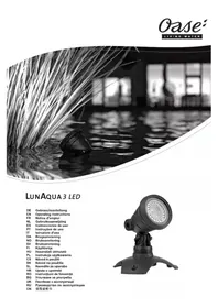 Notice OASE LUNAQUA 3 LED Belysning