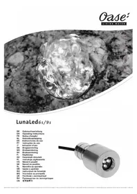 Notice OASE LUNALED 6S Belysning