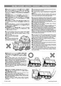 Notice TAMIYA MERCEDES-BENZ AROCS 8X4 Jouet radiocommandé