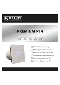 Notice HOUSE OF MARLEY PREMIUM P14 Ventilateur