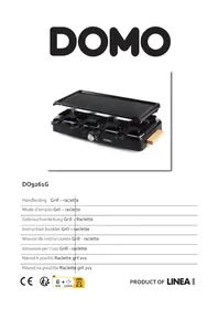 Notice DOMO DO9261G Placa de parrilla