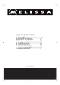 Notice Melissa 16330131 Mikrobølgeovn