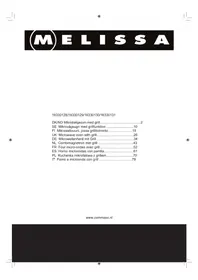 Notice Melissa 16330130 Mikrobølgeovn