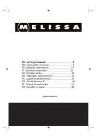 Notice Melissa 16130301 Bouilloire