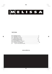 Notice Melissa 16640144 Sèche cheveux