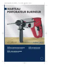 Notice PARKSIDE BMH 1100 Marteau