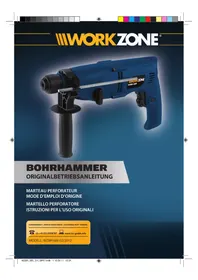 Notice Workzone WZBH 600 Perceuse