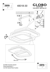 Notice Globo 48018-30 Lampe