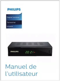 Notice PHILIPS NEOVIU T2D DTR3600 Décodeur tnt
