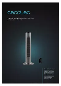 Notice CECOTEC ENERGYSILENCE 8190 SKYLINE IONIC Ventilator