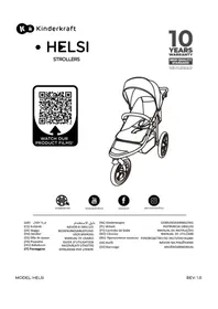 Notice Kindercraft HELSI Poussette