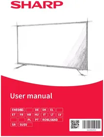 Notice SHARP 24FA2E τηλεόραση