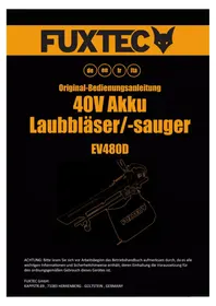 Notice Fuxtec FX-EV480D Uncategorized