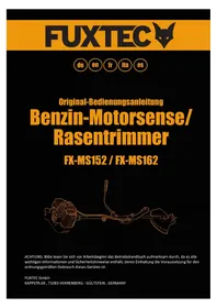 Notice Fuxtec FX-MS152 Tosaerba