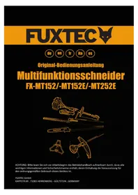 Notice Fuxtec FX-MT252ER Tosaerba