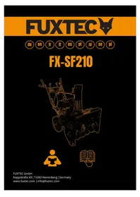 Notice Fuxtec FX-SF210 Soplador de nieve