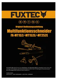 Notice Fuxtec FX-MT152 Tosaerba