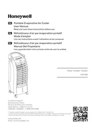Notice HONEYWELL CS074AE Climatiseur portable