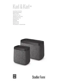 Notice STADLERFORM KARL BIG Humidificateur