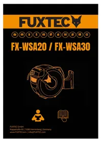 Notice Fuxtec FX-WSA20 Manguera de riego