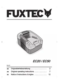 Notice Fuxtec EC20 Batterie