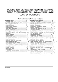 Notice WHIRLPOOL WDF341PAPW Dishwasher