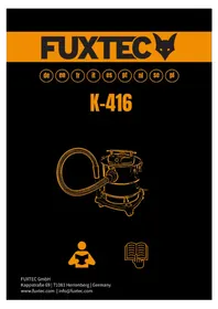 Notice Fuxtec K-416 Aspirador