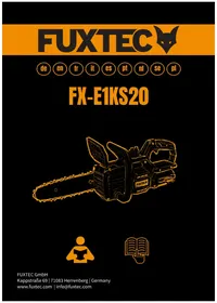 Notice Fuxtec FX-E1KS20 Zaag