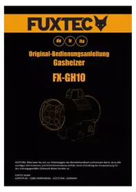 Notice Fuxtec FX-GH10 Chauffage