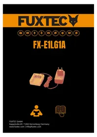 Notice Fuxtec FX-E1LG1A Batterijlader