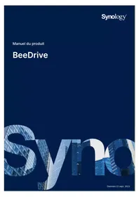 Notice SYNOLOGY BEEDRIVE BDS70-2T Disque dur externe