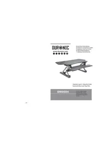 Duronic DM05D4 - Bureau assis-debout