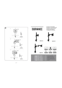Duronic DM351X2 - Meuble TV