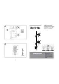 Duronic DM35V2X1 - Support d'écran