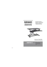Duronic DM05D17 - Bureau assis-debout