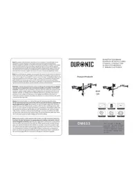 Duronic DM653 - Support mural
