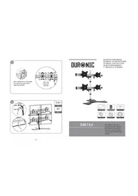 Duronic DM754 - Support mural
