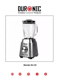 Notice Duronic BL102 Crépière