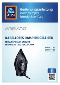 Notice Ambiano GT-SF-GSF-03 Ferro da stiro