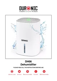 Notice Duronic DH06 Avfuktare