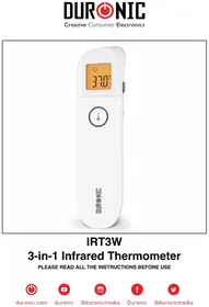 Notice Duronic IRT3W Termometr