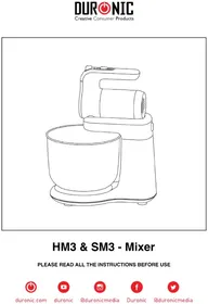 Notice Duronic SM3 Frullatore a immersione