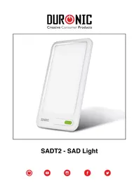 Notice Duronic SADT2 Lampada