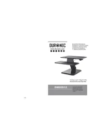 Duronic DM05D12 - Meuble de bureau
