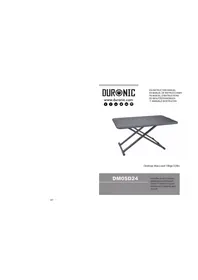 Duronic DM05D24 - Table
